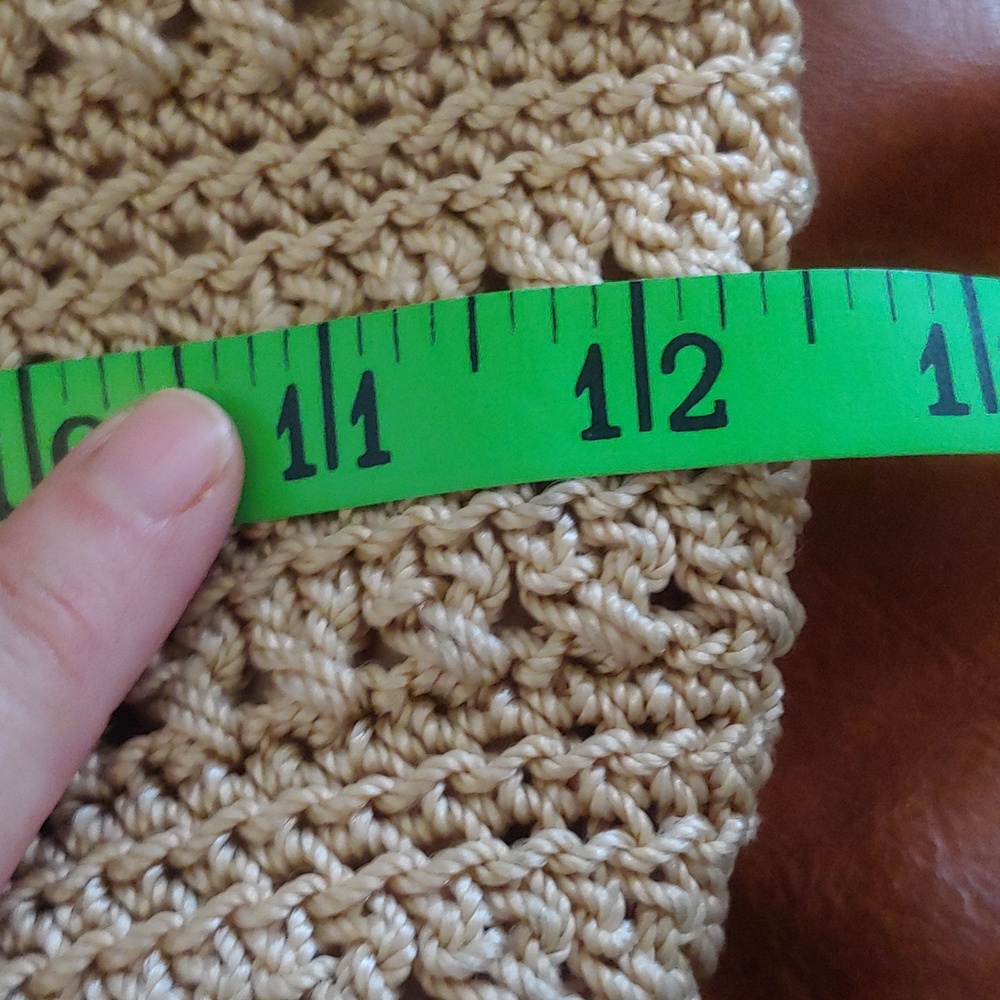 Lina Crochet Tote Bag with Rope Handles - Picture 8 of 9